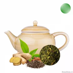 Sypaný čaj Chia Chai - ochucený zelený