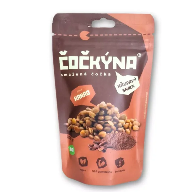 Čočkýna Křupavá Čočka BIO - Kakao 100g