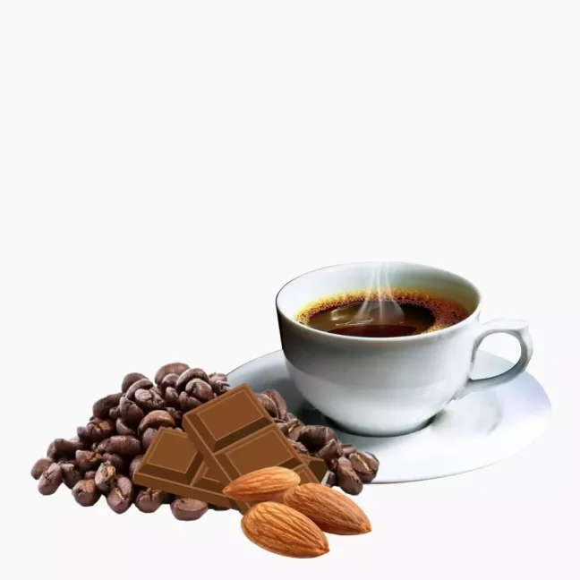 Zrnková káva-Čokoládovo mandlová