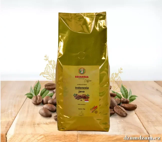Zrnková káva Indonesia Java Jampit - Balení: 500 g