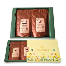 Degustační balíček kávy - ochucená MLETÁ 6x100g - žlutý box