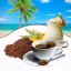 Rozpustná káva s příchutí Pinacolada - Balení: 250 g