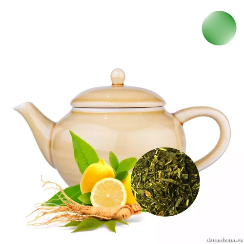 Sypaný čaj Ženšen Citrus - ochucený zelený