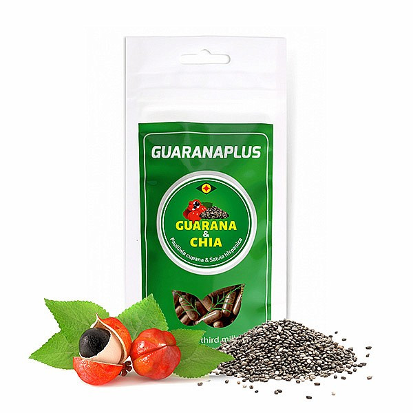 Guarana + Chia 100 kapslí
