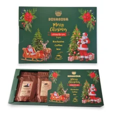 Vánoční degustační balíček kávy - ochucená MLETÁ 6x100g
