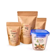 Výhodný ořechový set (700g) + dóza na ořechy
