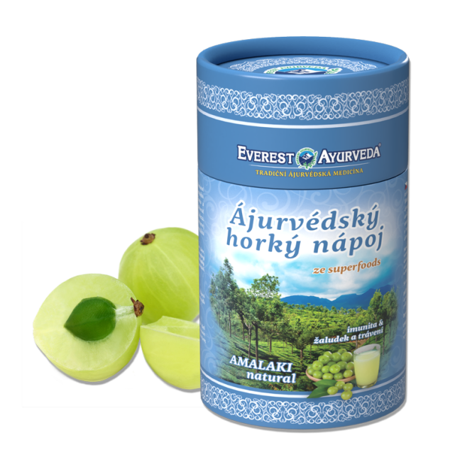 Ájurvédský horký nápoj AMALAKI NATURAL - Imunita & žaludek a trávení
