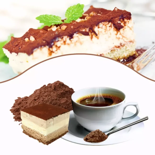 Rozpustná káva s příchutí Tiramisu