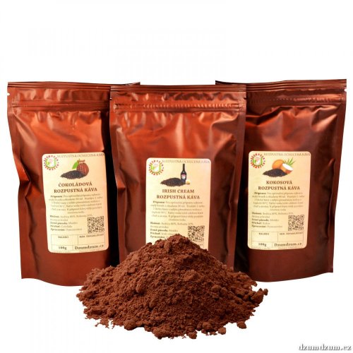 Toffe rozpustná káva - Balení: 100 g
