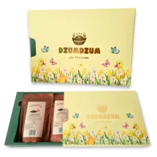 Degustační balíček kávy - ochucená ROZPUSTNÁ 4x100g - žlutý box