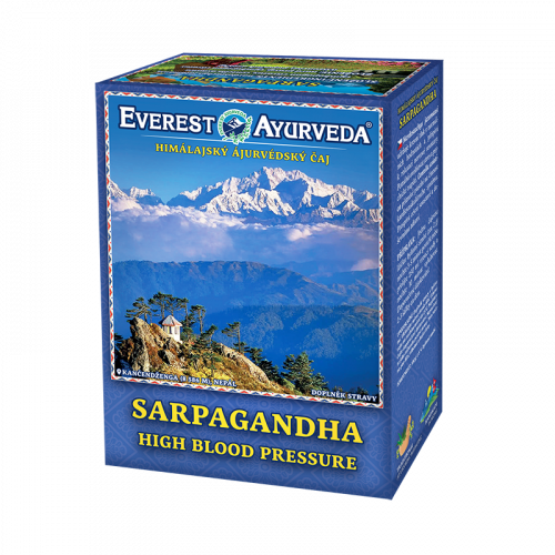 Himálajský ájurvédský čaj - SARPAGANDHA - Normalizace krevního tlaku