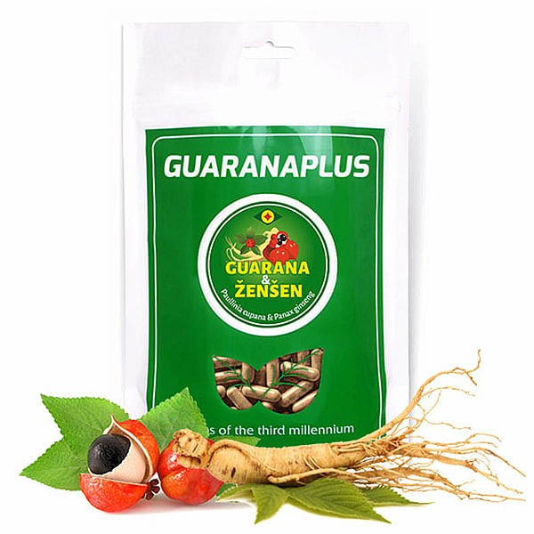 Guarana + Ženšen XL 400 kapslí