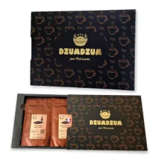 Degustační balíček kávy - ochucená MLETÁ 6x100g, černý box