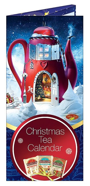 BASILUR Christmas Tea Calendar 24 druhů čajů