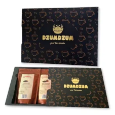 Degustační balíček kávy - ochucená ROZPUSTNÁ 4x100g, černý box