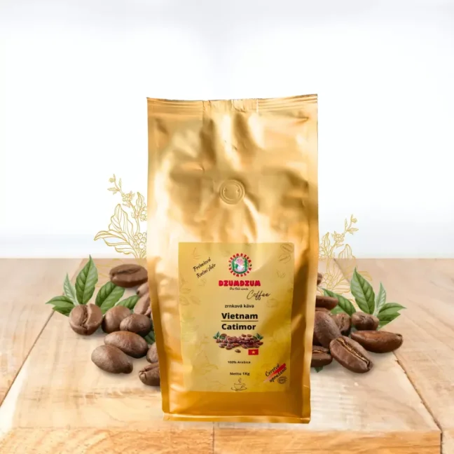 Zrnková káva Catimor Arabica Vietnam - Balení: 250 g