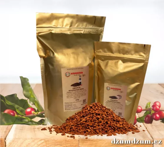 Kokosová rozpustná káva - Balení: 250 g