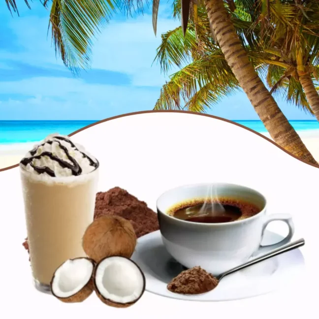 Frappe kokos - rozpustná káva - Balení: 100 g