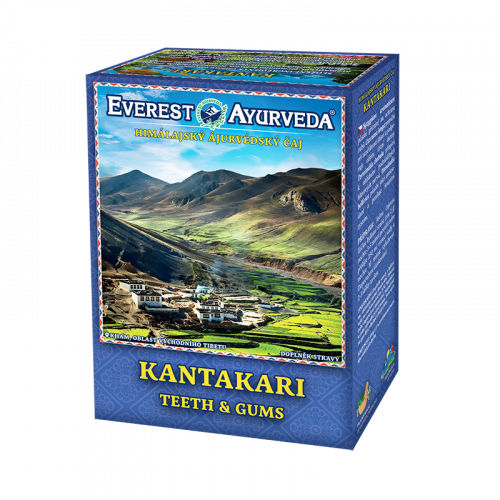 Himálajský ájurvédský čaj - KANTAKARI - Zuby & dásně