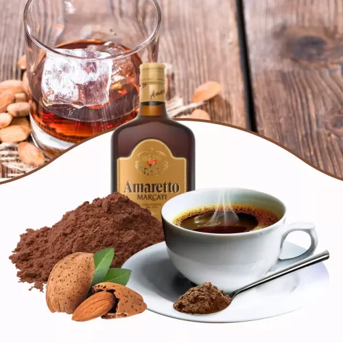 Amaretto - rozpustná káva - Balení: 400 g