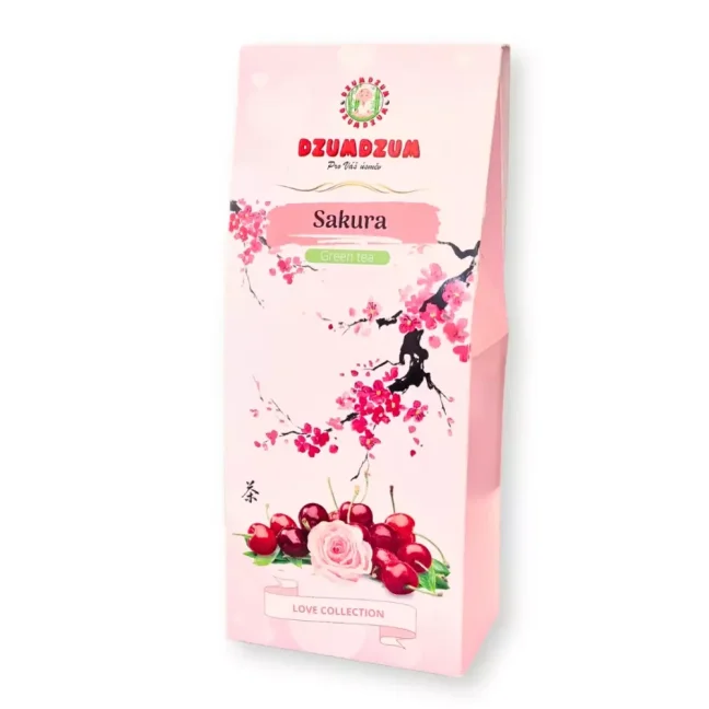 Sypaný čaj Sakura - ochucený zelený Love collection