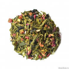 Sypaný čaj Lesní ovoce- ochucený zelený
