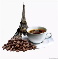 Zrnková káva-Dotek Paříže