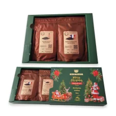 Vánoční degustační balíček kávy - ochucená MLETÁ 6x100g