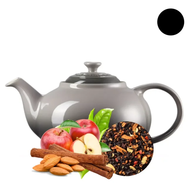 Sváteční TARTA DE NOEL (jablečný koláč) - čaj sypaný černý