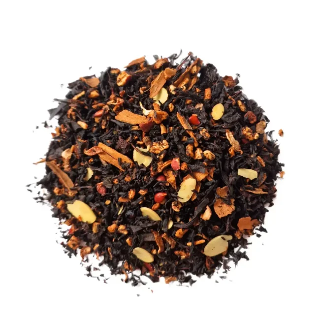 Sváteční TARTA DE NOEL (jablečný koláč) - čaj sypaný černý