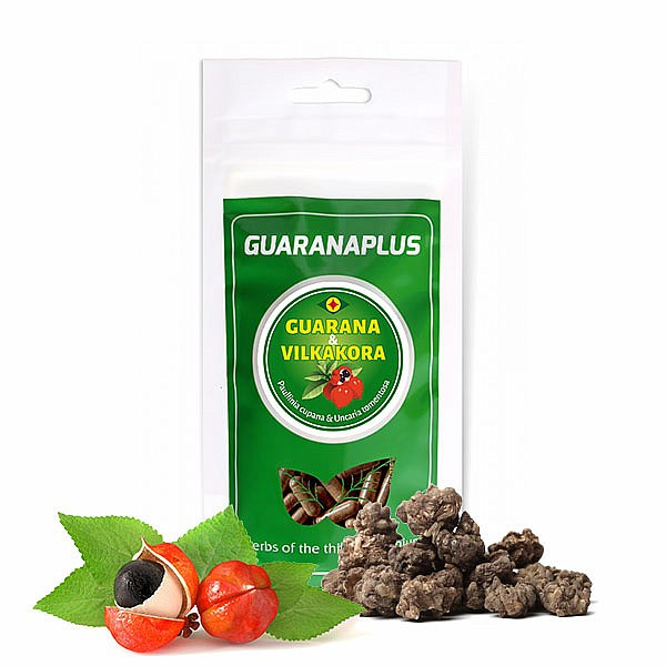 Guarana + Vilkakora 100 kapslí