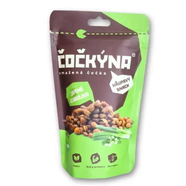 Čočkýna Křupavá Čočka BIO - Jarní cibulka 100g