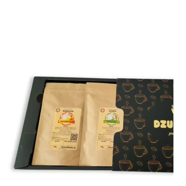 Dárkové balení čajů 6x50g - sypaný čaj - Exclusive box černý
