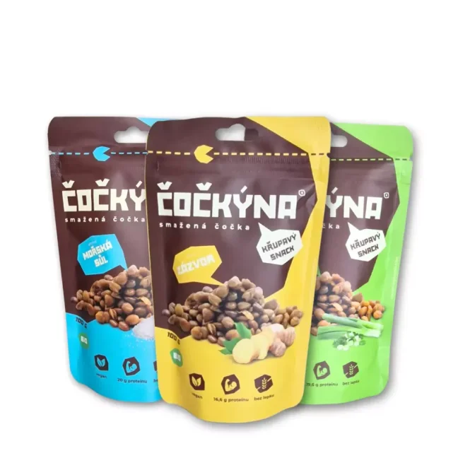 Čočkýna Křupavá Čočka BIO - Kakao 100g