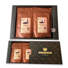 Degustační balíček kávy - ochucená MLETÁ 6x100g, černý box