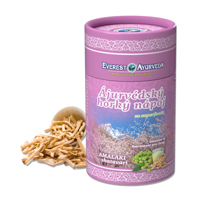 Ájurvédský horký nápoj AMALAKI SHATAVARI - Imunita & harmonie pro ženy