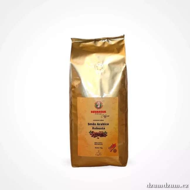 Zrnková káva směs 60% Arabica 40% Robusta