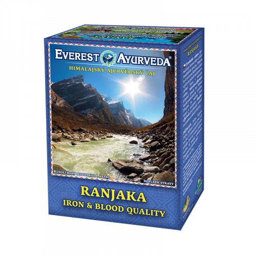 Himálajský ájurvédský čaj - RANJAKA - Železo & kvalita krve