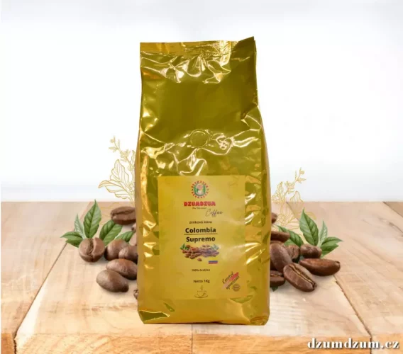 Zrnková káva Colombia Supremo - Balení: 500 g