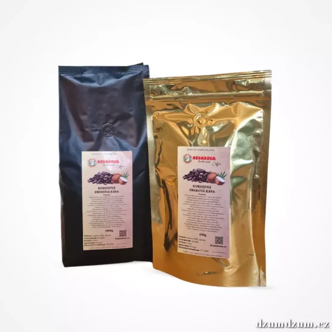 Zrnková káva-Kokosová - Balení: 250 g
