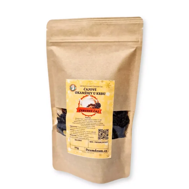 Čajové okamžiky u krbu - Pu erh červený čaj