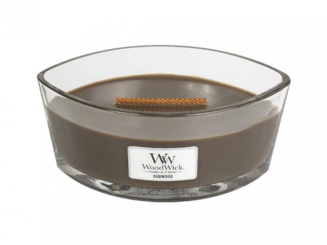 WoodWick Oudwood svíčka loď