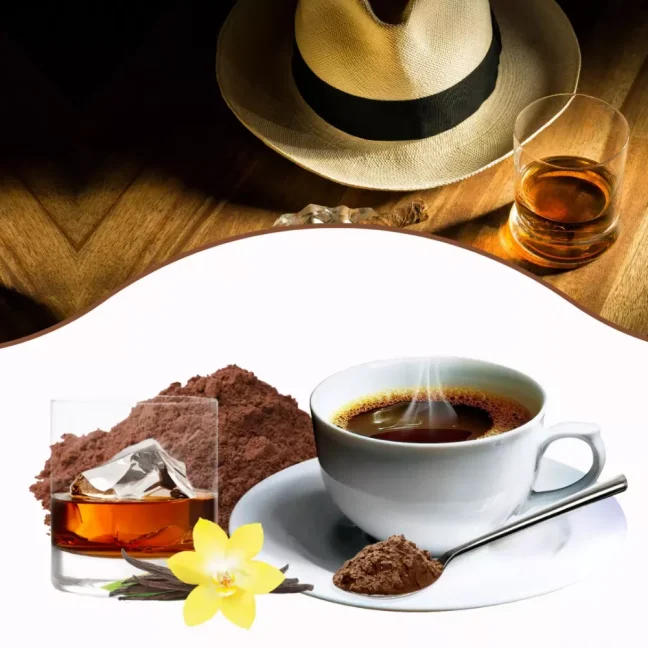 Rozpustná káva rum-vanilka - Balení: 100 g