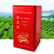 Pu erh - červený čaj sypaný - plechová dóza