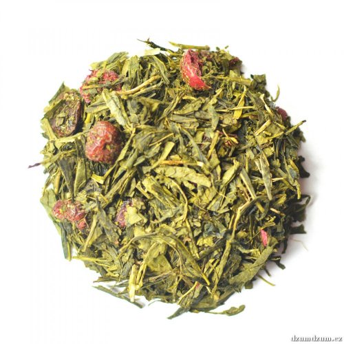 Sypaný čaj Brusinka - ochucený zelený